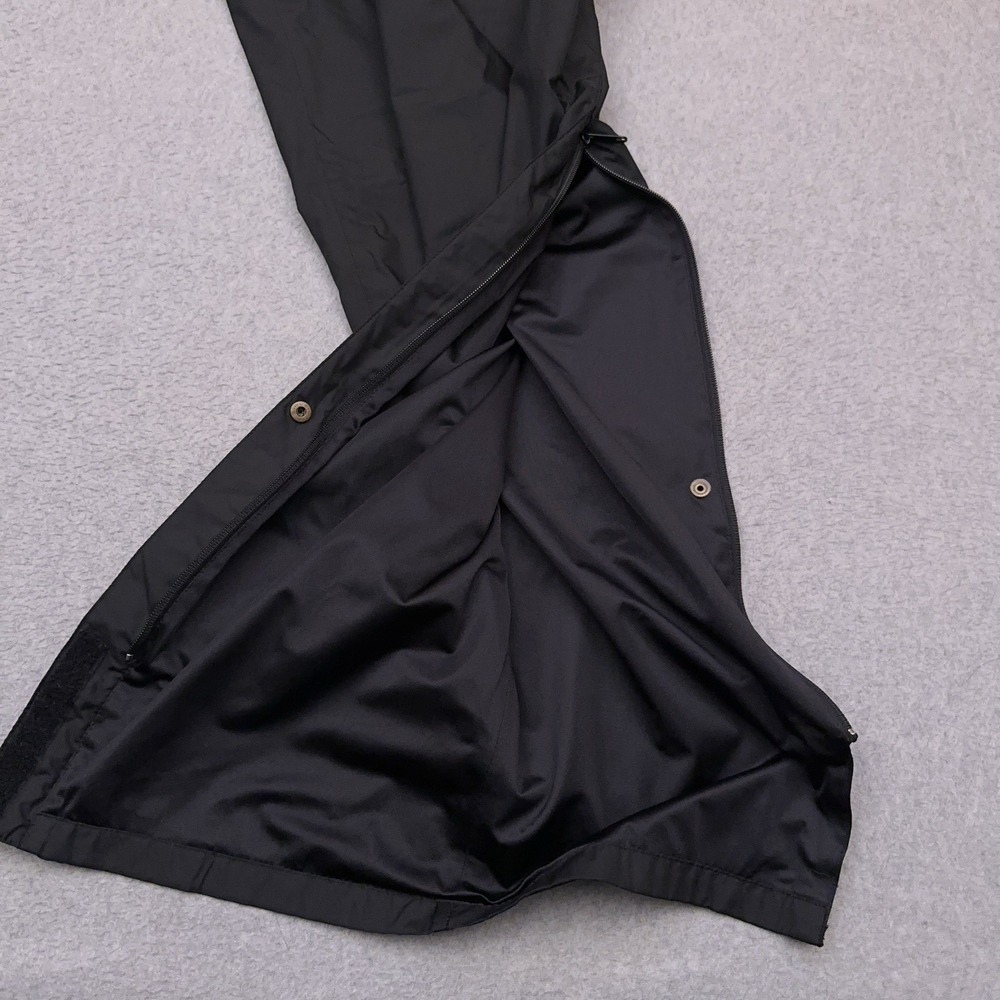 VTG Footjoy Dryjoys Golf‎ Rain Pants Men's XXL Black Zip-Off Stretch Baggy - Picture 10 of 12